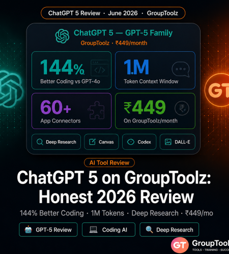 ChatGPT 5 Review GroupToolz: What’s New, What’s Better & Is ₹449/Month Worth It? (2026)