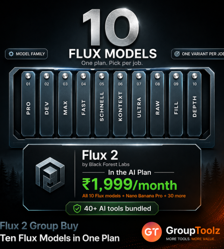 Flux 2 Group Buy: Ten Flux Models in One Plan