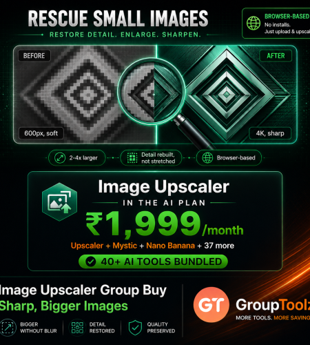 Image Upscaler Group Buy: Sharp, Bigger Images in the AI Plan