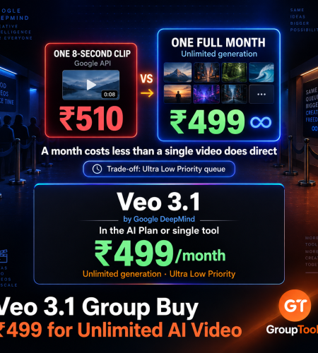 Veo 3.1 Group Buy: Unlimited AI Video for ₹499
